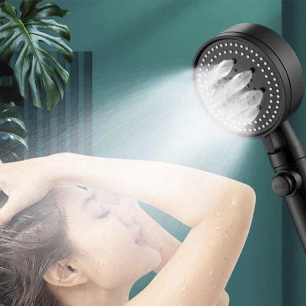 Imagem de Ducha Higienica Chuveirinho Banheiro Luxo 4 Modos Banho Chuveiro Relaxante Resistente