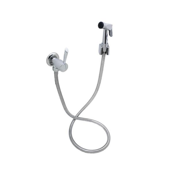 Ducha Higiênica Chuveirinho Bide Gatilho Metal 1/4 De Volta Luxo - Shop hidraulica Imagem de Ducha Higiênica Chuveirinho Bide Gatilho Metal 1/4 De Volta Luxo