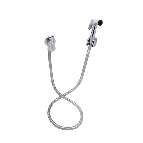 Ducha Higiênica Chuveirinho Bide Gatilho Metal 1/4 De Volta Luxo - Shop hidraulica Imagem de Ducha Higiênica Chuveirinho Bide Gatilho Metal 1/4 De Volta Luxo