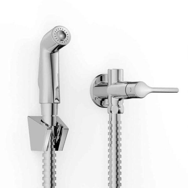 Ducha higiênica com derivação lix cromado Celite - CELITE METAIS Imagem de Ducha higiênica com derivação lix cromado Celite