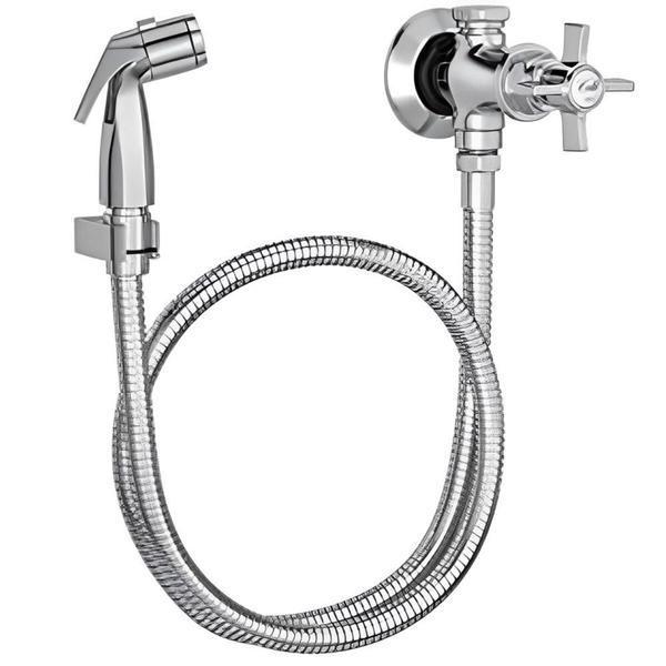 Ducha higiênica com registro e derivação deca oxford cromada 1984.c67.act.cr - DECA METAIS Imagem de Ducha higiênica com registro e derivação deca oxford cromada 1984.c67.act.cr