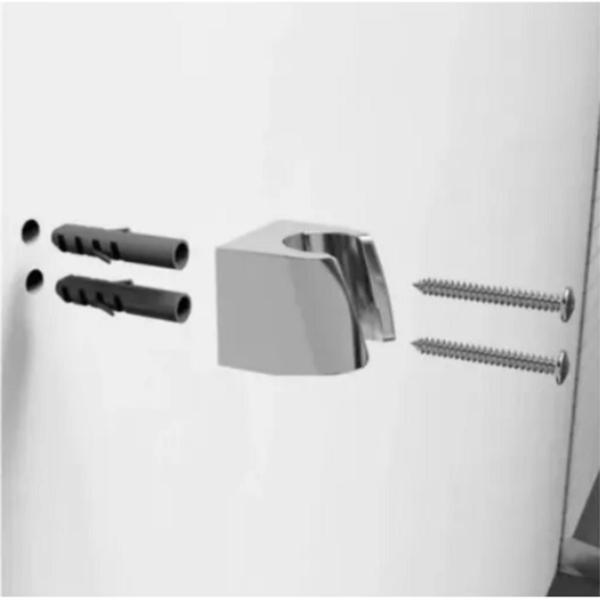 Ducha Higiênica Cromada Engate Flexível Aço Inox 1,50 Metros + Gatilho Top Com Trava + Suporte - fluida Imagem de Ducha Higiênica Cromada Engate Flexível Aço Inox 1,50 Metros + Gatilho Top Com Trava + Suporte