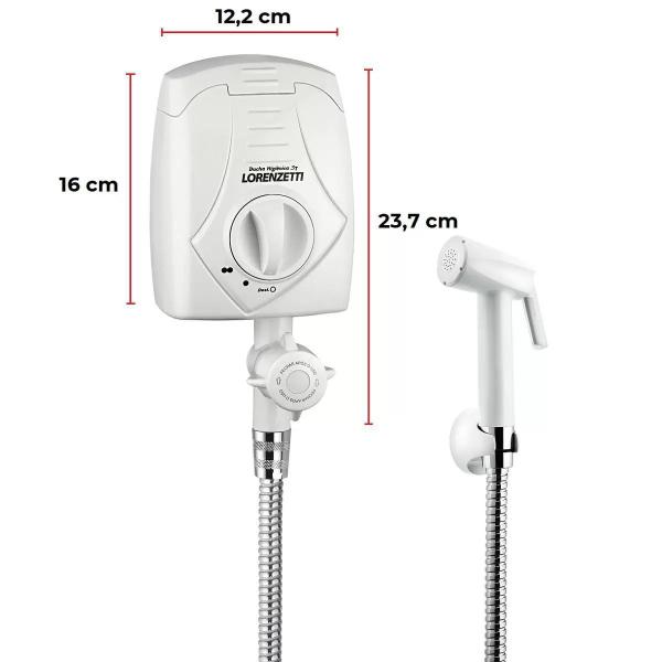 Imagem de Ducha Higiênica Elétrica 3 Temperaturas 220v 4300w Lorenzeti