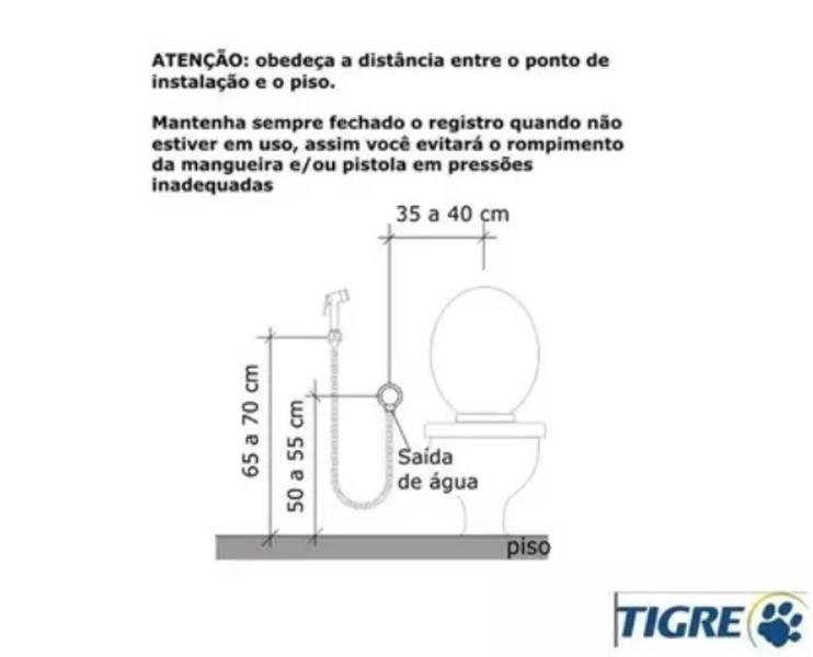 Imagem de Ducha Higienica Fabrimar Aquarius - Metais Tigre Original