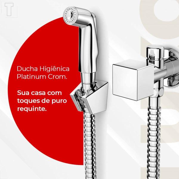 Imagem de Ducha higienica incepa platinum com derivaçao cromada b5003idcrb