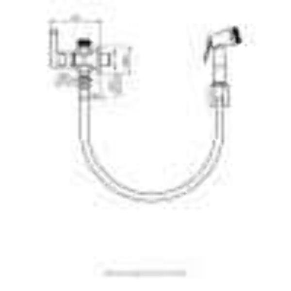 Ducha Higienica Perflex 1984 Pf94 Freedom Preto Fosco 10308824 Imagem de Ducha Higienica Perflex 1984 Pf94 Freedom Preto Fosco 10308824