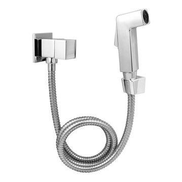 Imagem de Ducha Higiênica Quadrada Banheiro Lavabo Super Luxo 1/4 de Volta Metal Cromo Premium Preço Lançamento