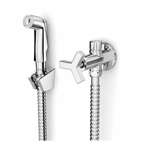 Ducha Higiênica Up com Derivação Cromado - Celite Imagem de Ducha Higiênica Up com Derivação Cromado - Celite