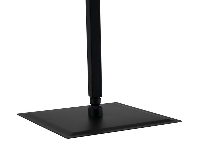 Ducha Inox 304 Slim 25x25 Black Com Braço Suporte Teto 40 Cm - AMG Metais Imagem de Ducha Inox 304 Slim 25x25 Black Com Braço Suporte Teto 40 Cm