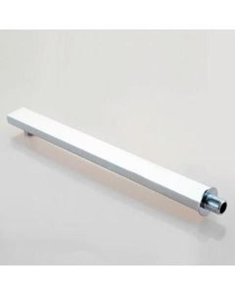 Imagem de Ducha Inox Ss304 Slim 20X20 Com Braço Quadrado Maximametais