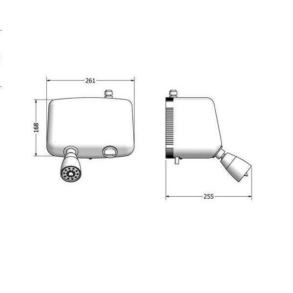 Imagem de Ducha Jet Turbo Com Pressurizador 7800w 220v Lorenzetti