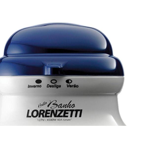 Ducha L_C Bello Banho 220V Azul - Lorenzetti Imagem de Ducha L_C Bello Banho 220V Azul