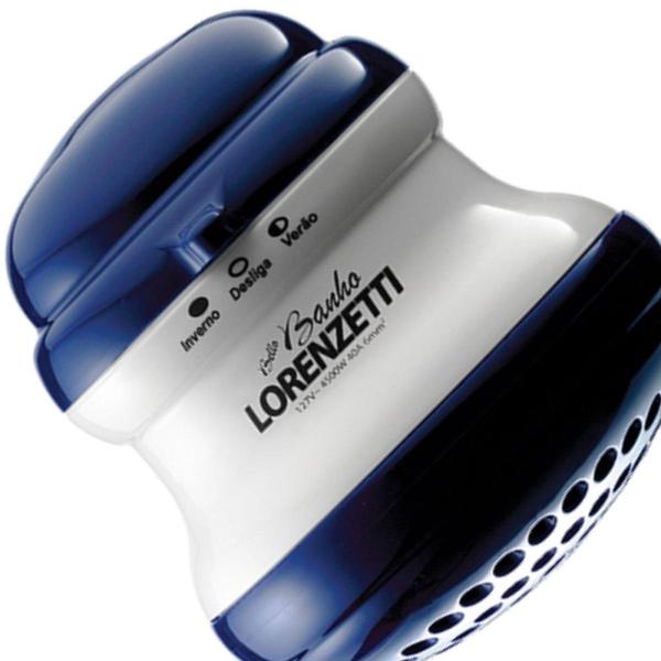 Ducha L_C Bello Banho 220V Azul - Lorenzetti Imagem de Ducha L_C Bello Banho 220V Azul