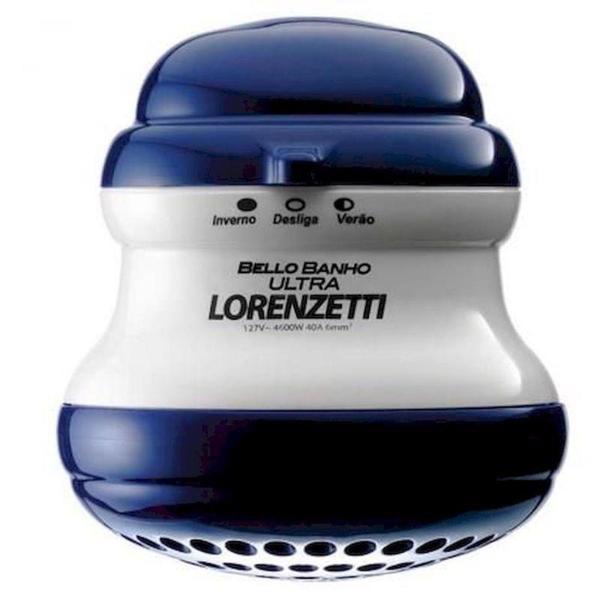 Imagem de Ducha loren bello azul 127v 4600w - lorenzetti