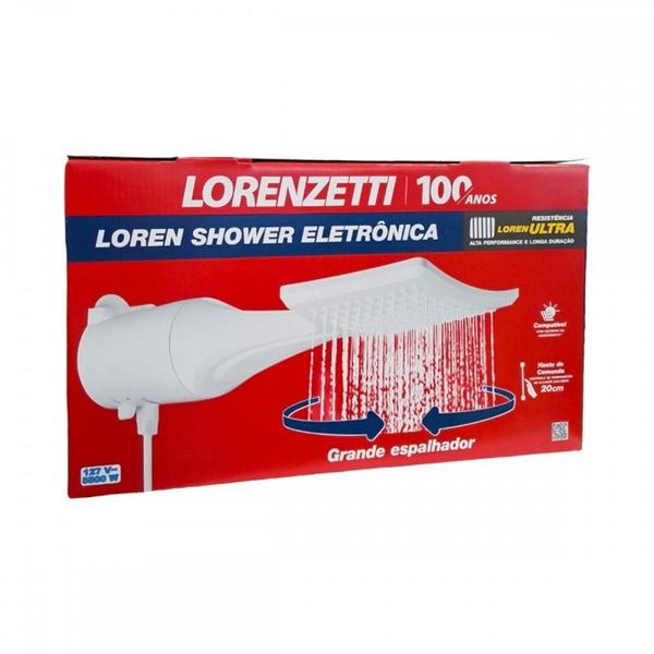 Imagem de Ducha Loren Shower Eletronica Ultra 5.500W. - 127V. - 7510155