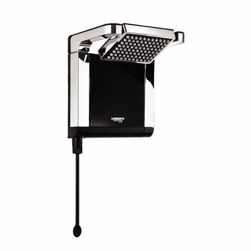 Imagem de Ducha Lorenzetti Acqua STAR Preto e Cromado 7800W 220V