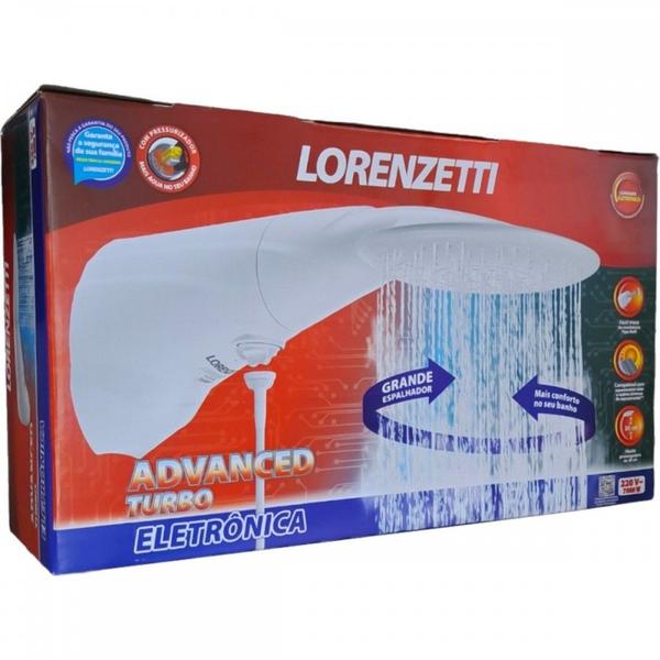 Imagem de Ducha Lorenzetti Advanced Turbo Eletronica 7.500W. - 220V. Branca - 7510528