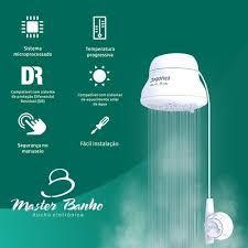 Imagem de Ducha Master Banho Eletrônica 220V / 6700W Branca Zagonel