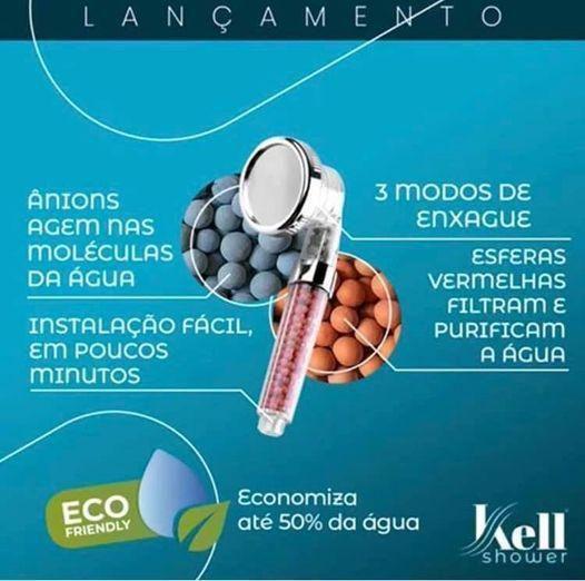 Imagem de Ducha Para Lavatório Kell Shower Com 03 Fluxos Original