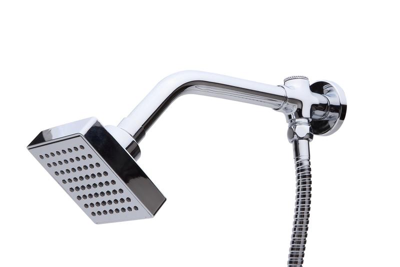 Ducha Quadrada Flatt Articulada Com Desviador E Ducha Manual Aquecedor Solar E Gás - Lusaflex Imagem de Ducha Quadrada Flatt Articulada Com Desviador E Ducha Manual Aquecedor Solar E Gás