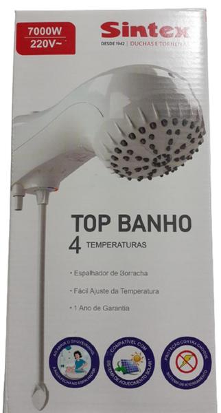 Imagem de Ducha Top Banho 4 Temperaturas 7000w Sintex 220v Inverno