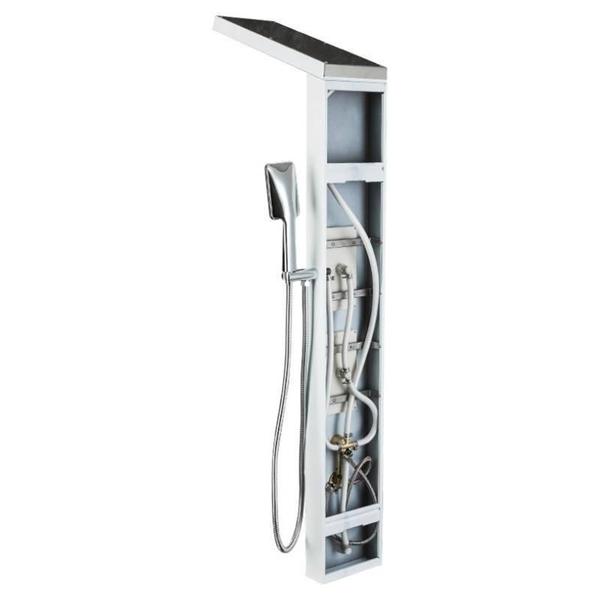 Imagem de Ducha Vertical Premium Com Hidromassagem E Cascata Inox