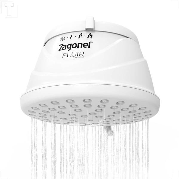 Imagem de Ducha zagonel fluir 4 temperaturas branco 110v 5500w