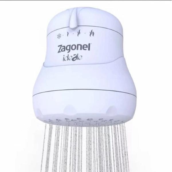 Imagem de Ducha Zagonel Ideale Plus 4T 6800W 220V Branco