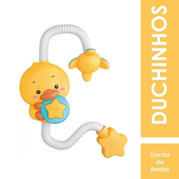 Imagem de Duchinhos de Banho Infantil Patinho Zoop Toys