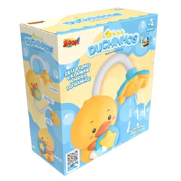 Imagem de Duchinhos Ducha De Banho Patinho - Zoop Toys