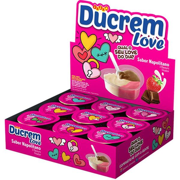 Imagem de Ducrem Jazam Love Napolitano 25g 18un