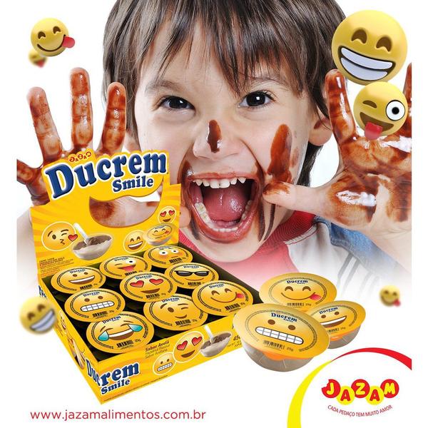 Ducrem Smile Com 18 unidades 450g - Jazam Imagem de Ducrem Smile Com 18 unidades 450g - Jazam