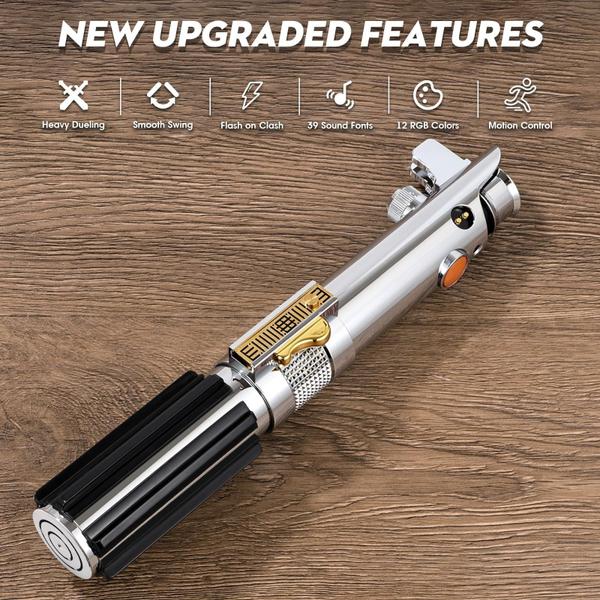 Imagem de Dueling Lightsaber BSTSABER Pixel com 39 efeitos sonoros e 12 cores