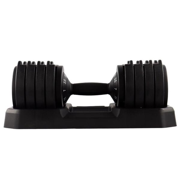 Imagem de Dumbbell Halter Gallant Elite Pro 19Kg Regulável Com Base