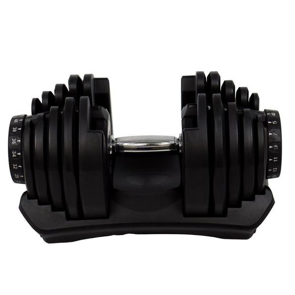 Imagem de Dumbbell Halter Gallant Elite Pro 40Kg Regulável Com Base