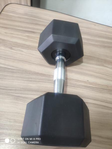 Imagem de Dumbell Sx Injetado - Monobloco - Pegada Cromada