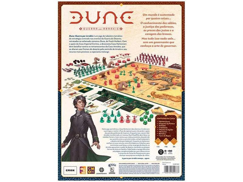 Imagem de Dune: Guerra por Arrakis - Galapagos Jogos - MECA