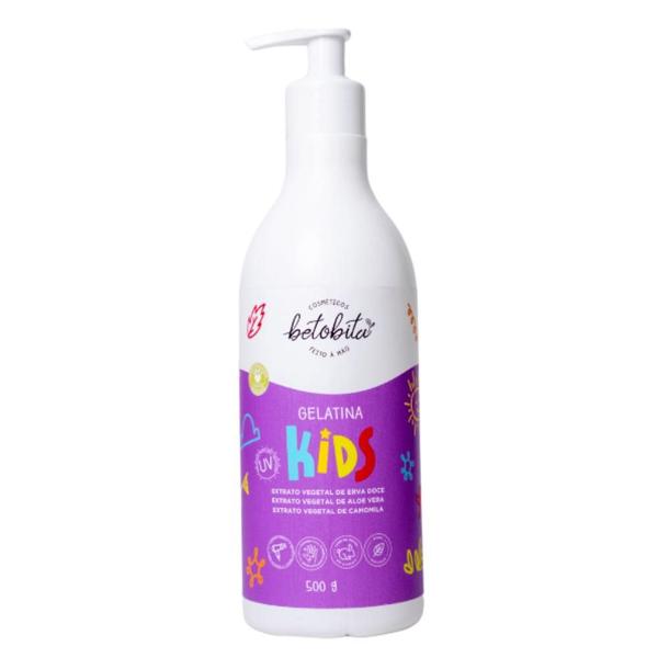 Imagem de Duo Kids Creme de Pentear Cachinhos e Gelatina 500mL - BetoBita