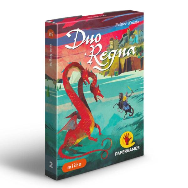 Imagem de Duo Regna Papergames - Jogo De Cartas Linha Micro Papergames