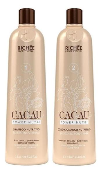 Imagem de Duo Shampoo e Condicionador Cacau Power 1L Richée