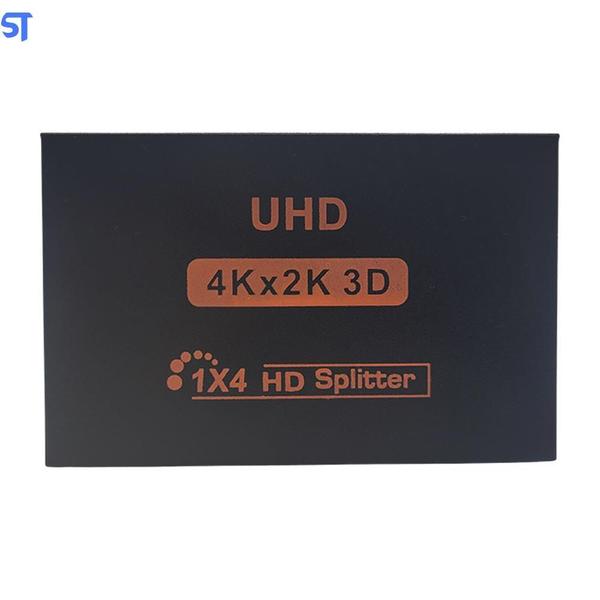 Imagem de Duplicador Splitter Hdmi 1X4 Divisor Fhd 4K X 2K 1.4 3D Hub