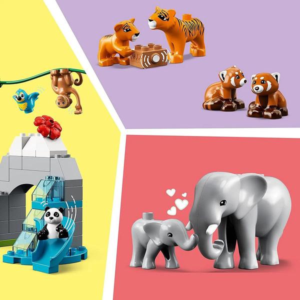 Imagem de Duplo Animais Selvagens Da Asia 117 Peças 10974 - Lego