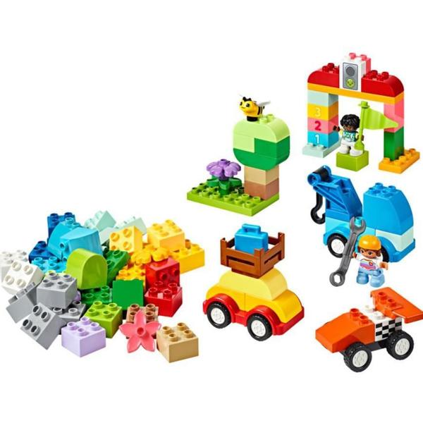 Duplo Caixa De Tijolos Para Carros E Caminhões - Lego 10439 Imagem de Duplo Caixa De Tijolos Para Carros E Caminhões - Lego 10439