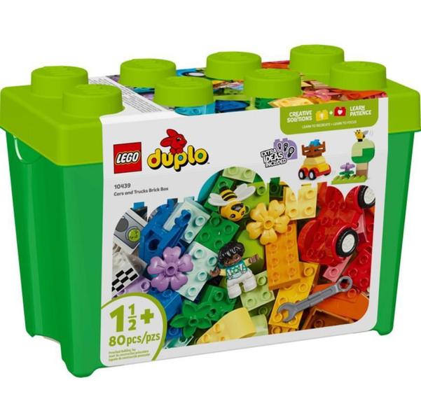 Duplo Caixa De Tijolos Para Carros E Caminhões - Lego 10439 Imagem de Duplo Caixa De Tijolos Para Carros E Caminhões - Lego 10439