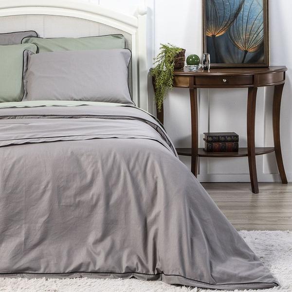 Imagem de Duvet Queen Colorlife Liso com vivo Percal 200 fios  100% algodão 2,50 x 2,60