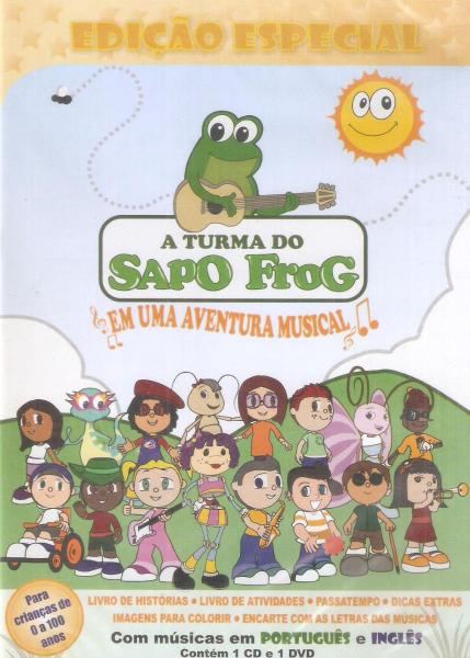 Dvd A Turma Do Sapo - Em Uma Aventura Musical - Filmes - Magazine