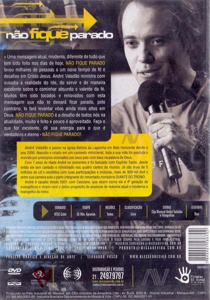 Imagem de Dvd André Valadão - Não Fique Parado