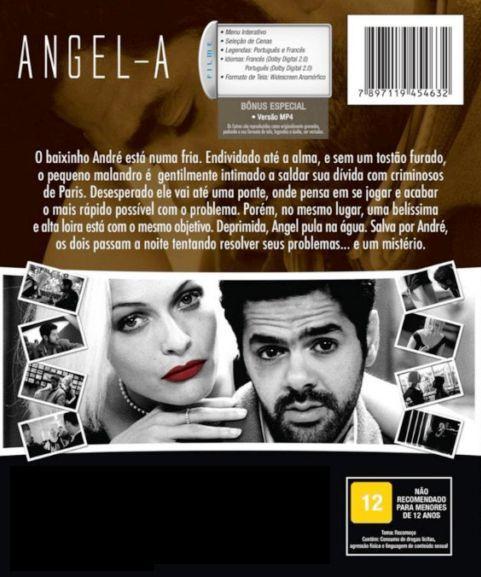 DVD Angel-A Luc Besson - Europa Filmes - AMZ Imagem de DVD Angel-A Luc Besson - Europa Filmes