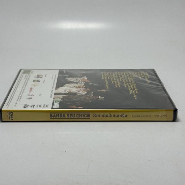 DVD Banda Seu Chico Tem Mais Samba - Novo Lacrado Raro - 14 Filmes Imagem de DVD Banda Seu Chico Tem Mais Samba - Novo Lacrado Raro