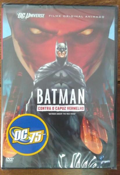 Imagem de Dvd Batman Contra O Capuz Vermelho - Filme Animação Dc